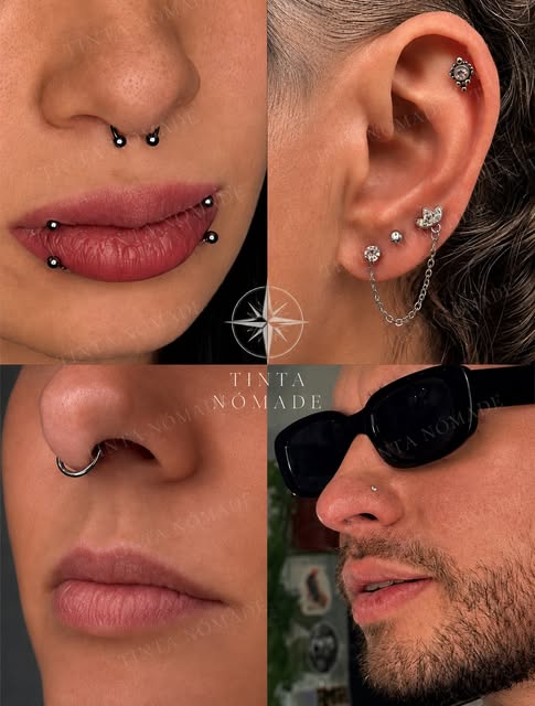 Detalle de tatuaje botánico estilo fine line con hojas de helecho y flores en el antebrazo